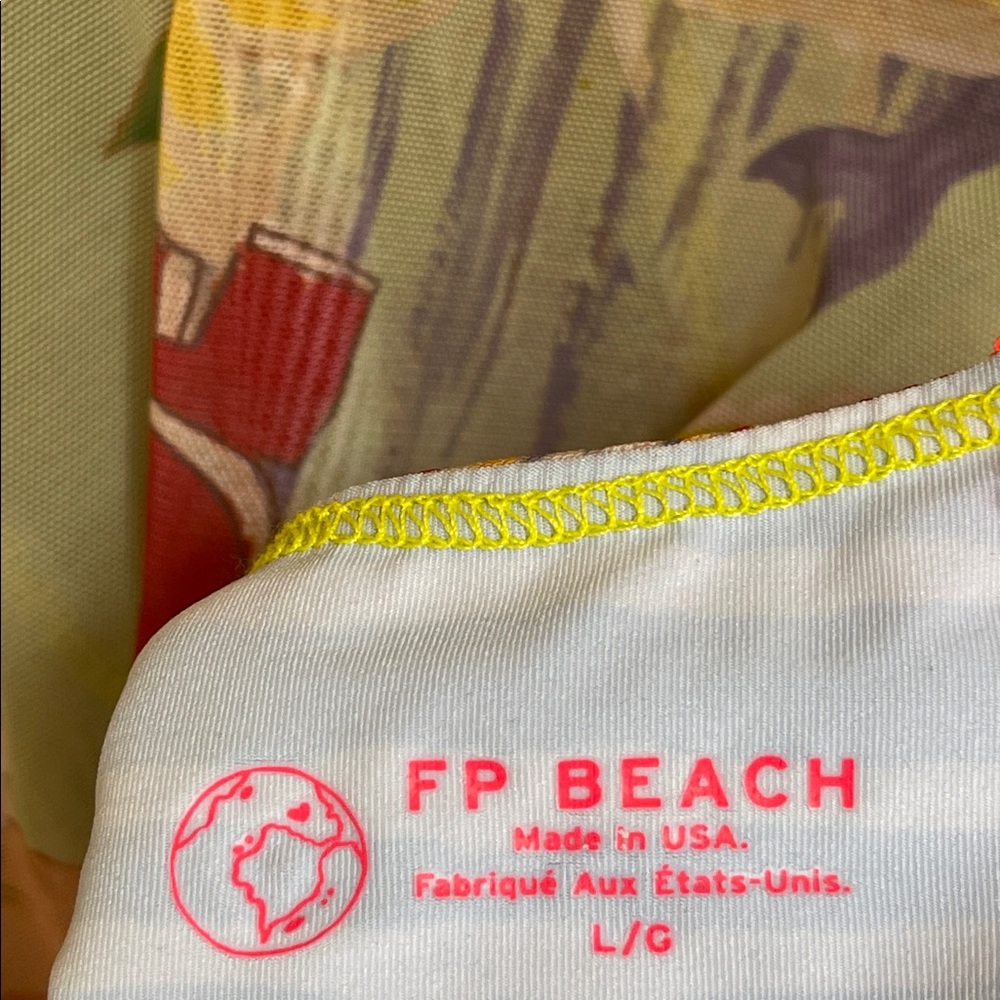 Free People Beach Free-est Dion Mesh One-Piece Surf Suit in multicolor Size L - Picture 5 of 9